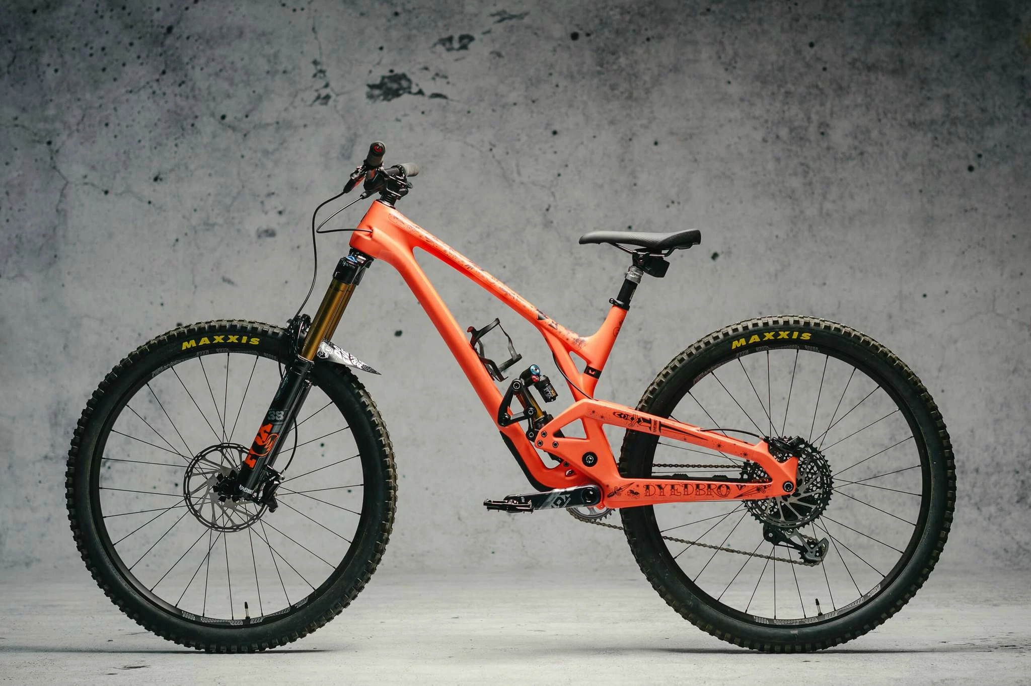 DyedBro Old School Tattoo Rammefolie – Sort - Billede 2