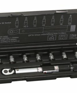 XLC TO-S41 Torque Wrench 1/4″ 3-15 Nm Momentnøgle