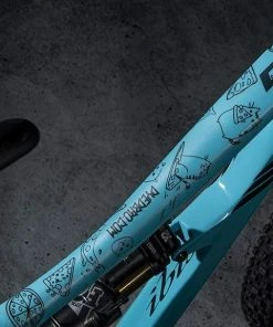 DyedBro Cats Rammefolie – Sort