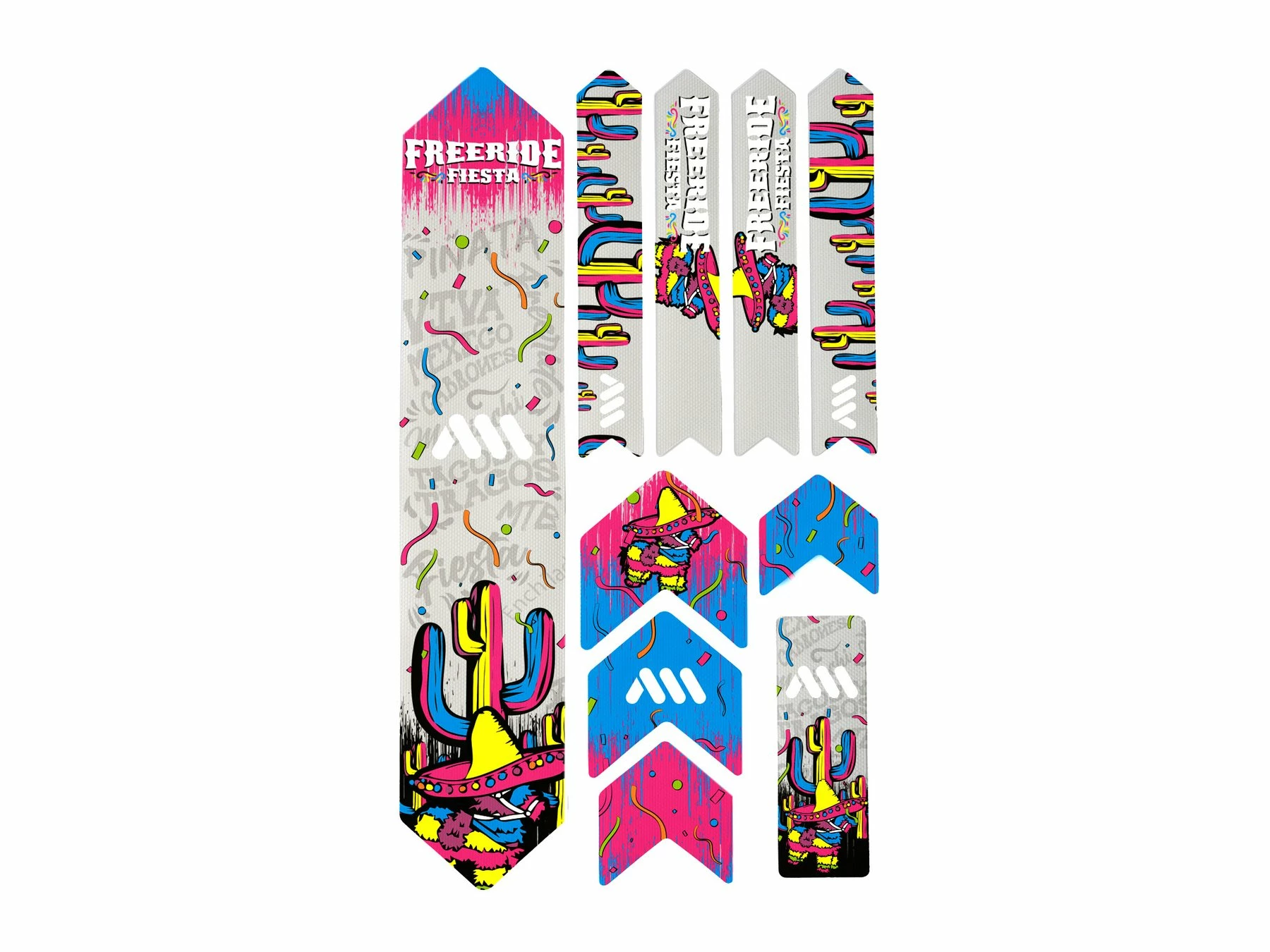 All-mountain-style All Mountain Style Beskyttelsfolie Extra – Freeride Fiesta