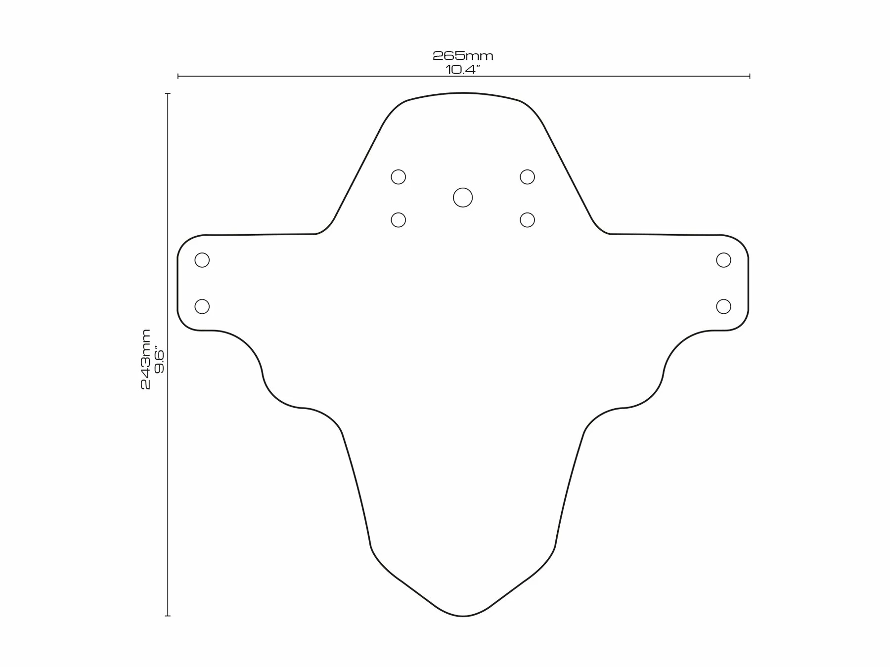 All-mountain-style All Mountain Style Forskærm – Signature - Billede 4