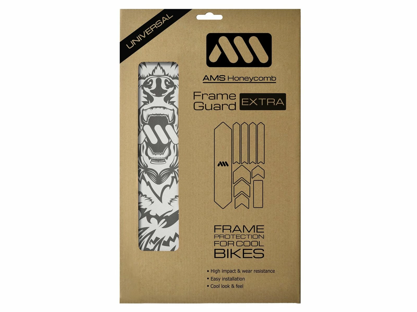 All-mountain-style ALL MOUNTAIN STYLE Beskyttelsesfolie Extra – Bear - Billede 4