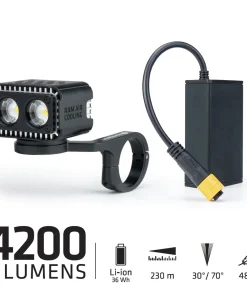 Suprabeam B6r 36Wh Cykellygte