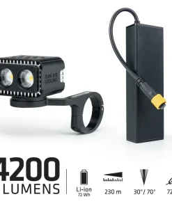 Suprabeam B6r 72Wh Cykellygte