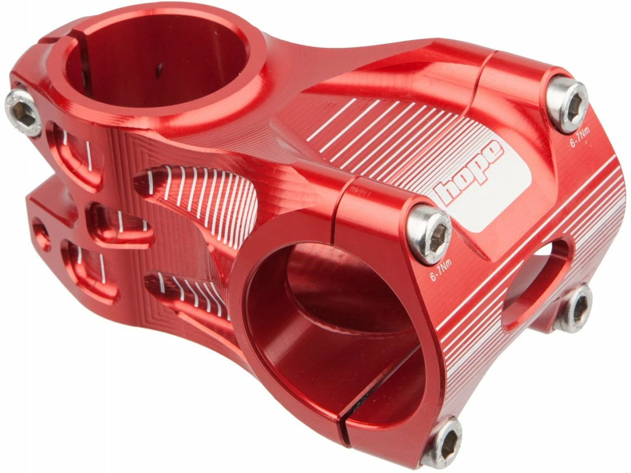 Hope AM Frempind ø31,8mm / L35mm – Rød - Billede 2