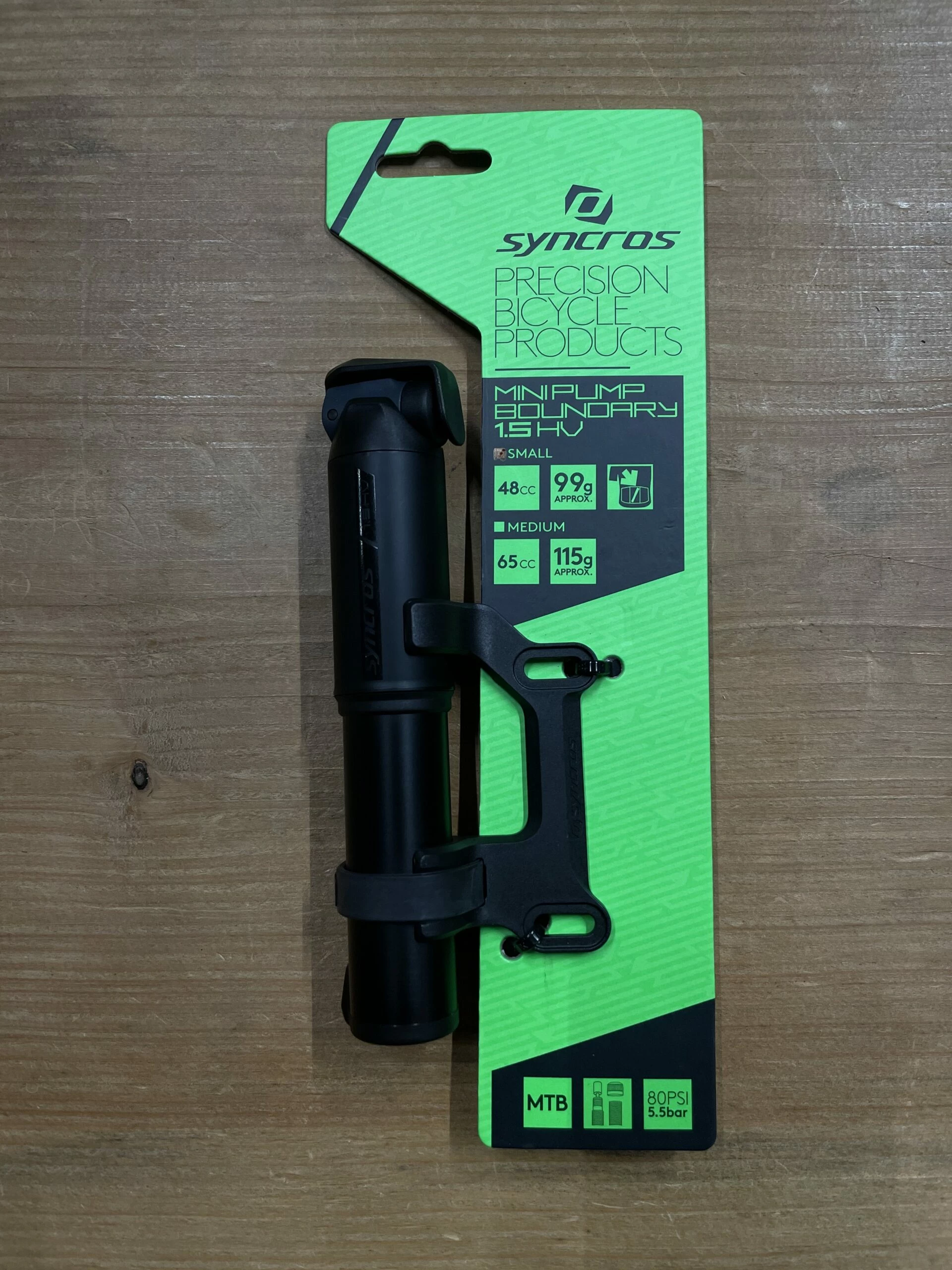 Syncros Boundary 1.5HP Mini Pumpe – Small - Billede 4