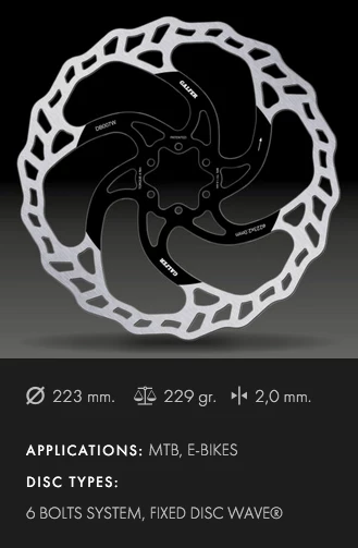 Galfer Disc MTB Wave 223mm - Billede 2