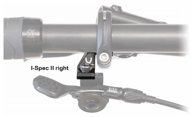 Bike Yoke BikeYoke I-Spec II Adapter Højre