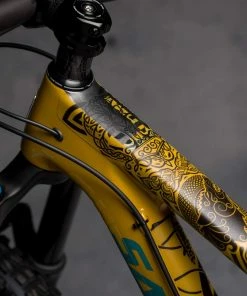 DyedBro Viking Rammefolie Sort – Mat