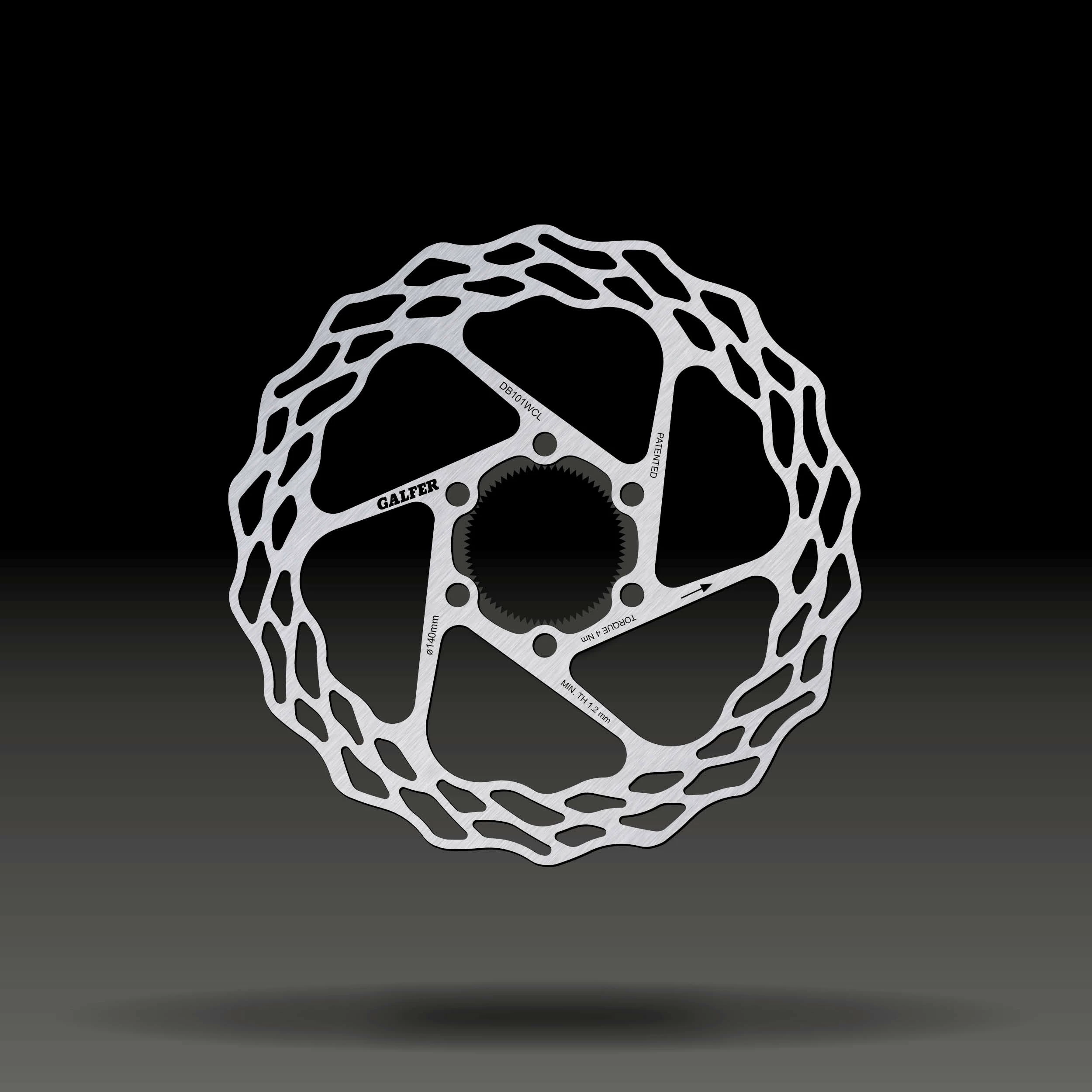 Galfer Fixed Disc Wave Centerlock Skrivebremser DB101WCL