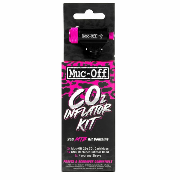 MUC-OFF CO2 Pump MTB Inflator Kit 25g