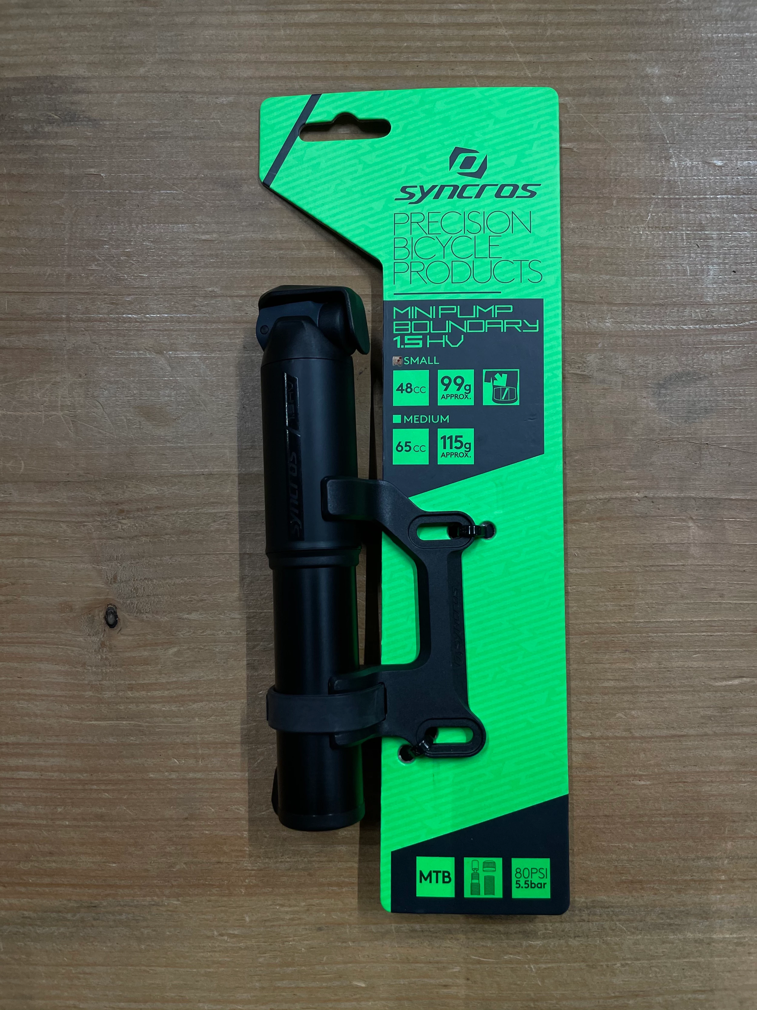 Syncros Boundary 1.5HV Mini Pumpe – Small - Billede 2