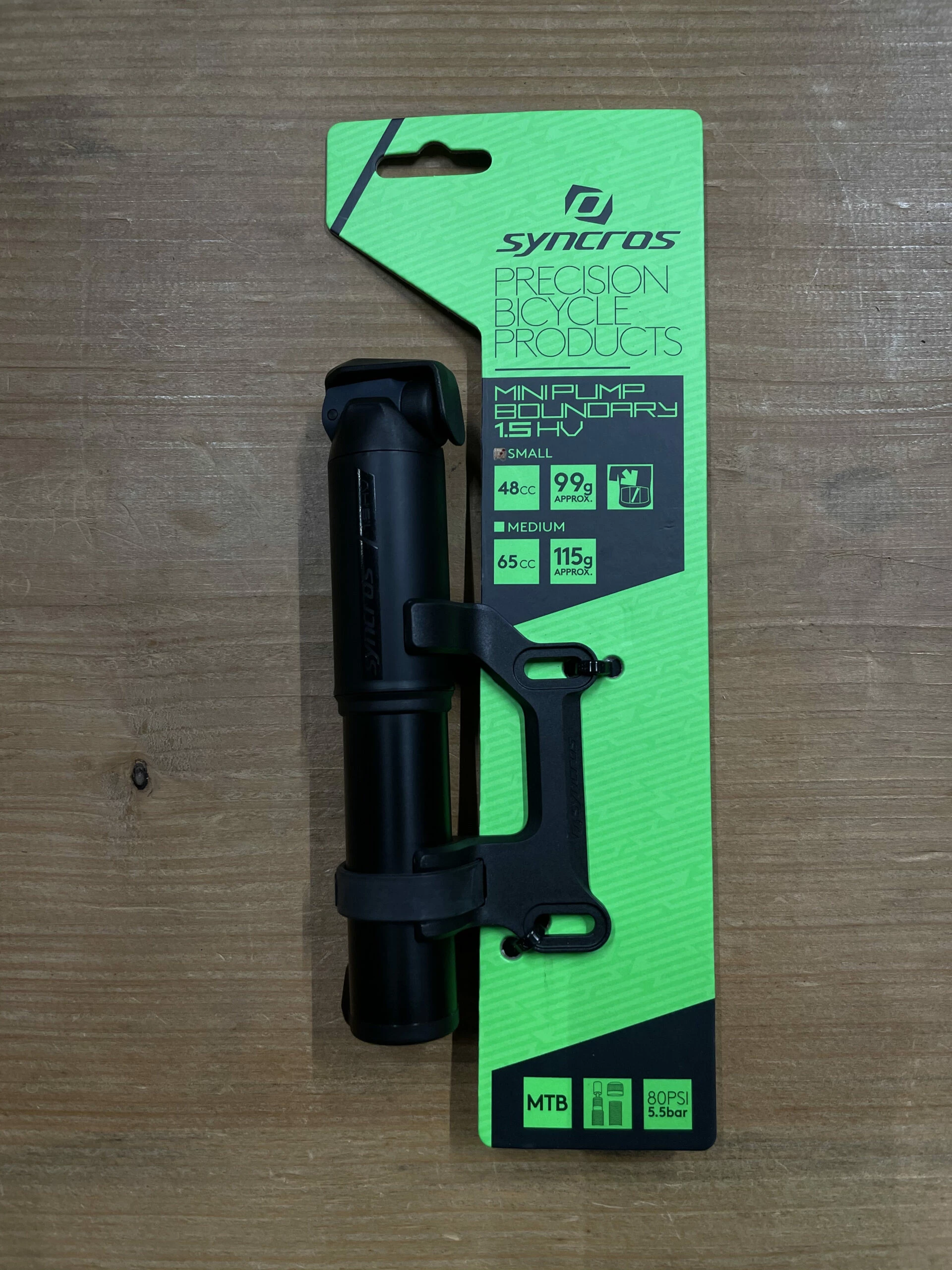 Syncros Boundary 1.5HP Mini Pumpe – Small - Billede 6